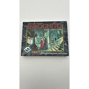 Inkognito The Card Game Fantasy Flight Games Vintage 2003 New & Cards Sealed